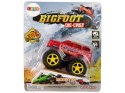 Auto Resorak Z Naciągiem Monster Truck Big Foot Gumowe Opony Rampa