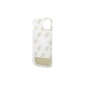 Guess nakładka do iPhone 14 6,1" GUHCP14SHG4MHG złota hardcase 4G Pattern Script