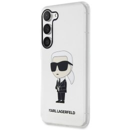 Karl Lagerfeld nakładka do Samsung Galaxy S23 Ultra KLHCS23LHNIKTCT transparentna HC IML NFT Ikonik