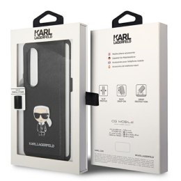 Karl Lagerfeld nakładka do Samsung Galaxy Z Fold 4 KLHCZFD4IKMSBK czarna Saffiano Edition