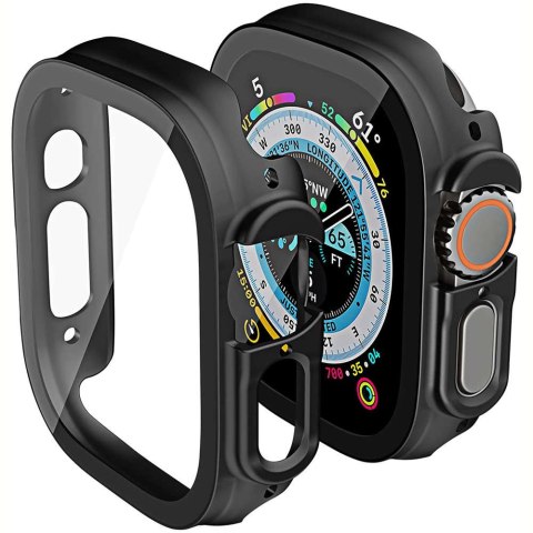 Etui ochronne 2w1 nakładka z szkłem Alogy do Xiaomi Mi Watch S1 Global Przezroczyste