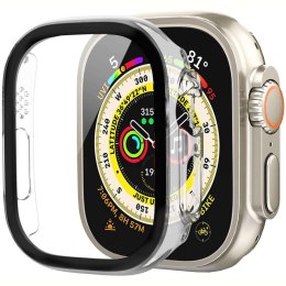 Etui ochronne 2w1 nakładka z szkłem Alogy do Xiaomi Mi Watch S1 Global Przezroczyste