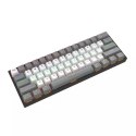 Bezprzewodowa klawiatura mechaniczna Delux KM33 BT RGB (szaro-biała)
