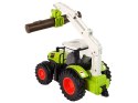 Traktor Zdalnie Sterowany 1:24 R/C Zielony Chwytak Drewno