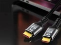 Kabel HDMI 2.1 Alogy 8K 60Hz 48GBps 2m Czarny