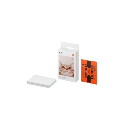 Xiaomi papier fotograficzny Mi Portable Photo Printer Paper 20 sztuk 2x3"