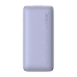 Baseus Bipow Pro Power Bank 10000mAh, 2xUSB, USB-C, 20W (fialová)