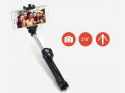 Selfie Stick kijek statyw z pilotem Bluetooth wxy-01 Czarny