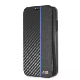 Etui ochronne na telefon BMW BMBKTRI61CAPNBK do Apple iPhone Xr book navy/niebieski Carbon