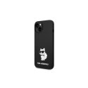 Karl Lagerfeld nakładka do iPhone 14 6,1" KLHMP14SSNCHBCK czarna hard case Magsafe Silicone NFT Choupette