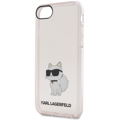 Karl Lagerfeld nakładka do iPhone 7 / 8 / SE KLHCI8HNCHTCP różowa hardcase IML NFT Choupette