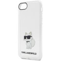 Karl Lagerfeld nakładka do iPhone 7 / 8 / SE KLHCI8HNCHTCT transparentna hardcase IML NFT Choupette