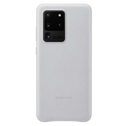 Etui Samsung EF-VG988LS do Samsung Galaxy S20 Ultra G988 jasno szary/light gray Leather Cover