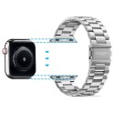 Spigen modern fit band apple watch 4 / 5 / 6 / 7 / 8 / se / ultra (42 / 44 / 45 / 49 mm) silver