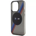 Etui BMW BMHMP14XHDTK do Apple iPhone 14 Pro Max 6,7" pevný obal Tricolor Stripes MagSafe