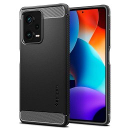 Etui Spigen Rugged Armor do Xiaomi Redmi Note 12 Pro Plus 5G Matte Black