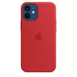Originální ochranné pouzdro Apple Phone Case MHKW3ZM/A pro Apple iPhone 12 Mini MagSafe červené/červené silikonové pouzdro