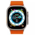 Pasek Spigen Fit Lite Ultra pro Apple Watch 4 / 5 / 6 / 7 / 8 / se / ultra (42 / 44 / 45 / 49 mm) Oranžový