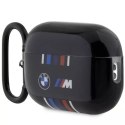 Pouzdro BMW BMAP222SWTK pro AirPods Pro 2 gen kryt černá/černá Multiple Colored Lines