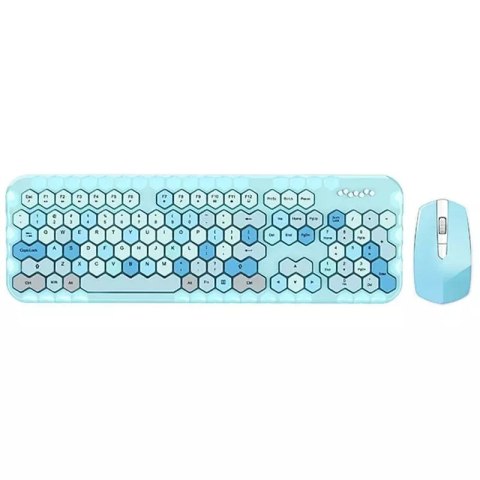 Sada bezdrátové klávesnice MOFII Honey Plus 2,4G (modrá)