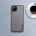 Dux Ducis Fino etui pokrowiec pokryty nylonowym materiałem Samsung Galaxy A22 4G czarny