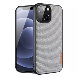 Dux Ducis Fino etui pokrowiec pokryty nylonowym materiałem iPhone 13 mini szary