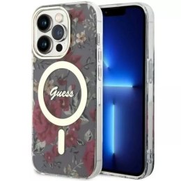 Etui na telefon Guess GUHMP14LHCFWSA do Apple iPhone 14 Pro 6.1