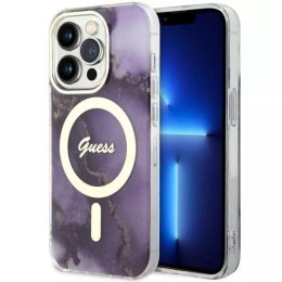 Etui na telefon Guess GUHMP14LHTMRSU do Apple iPhone 14 Pro 6.1