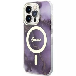 Etui na telefon Guess GUHMP14LHTMRSU do Apple iPhone 14 Pro 6.1