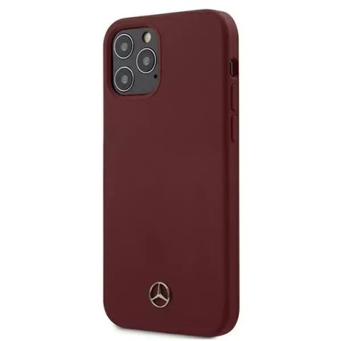 Etui ochronne Mercedes MEHCP12MSILRE do Apple iPhone 12/12 Pro 6,1" czerwony/red hardcase Silicone Line