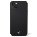Etui ochronne Mercedes MEHCP14SSILBK do Apple iPhone 14 6,1" czarny/black hardcase Silicone Line