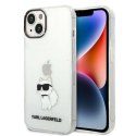 Karl Lagerfeld nakładka do iPhone 14 6,1" KLHCP14SHNCHTCT transparentna hardcase Ikonik Choupette