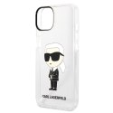 Karl Lagerfeld nakładka do iPhone 14 6,1" KLHCP14SHNIKTCT transparentna hardcase Ikonik Choupette