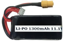 1300mAh 11.1V 45C LiPo