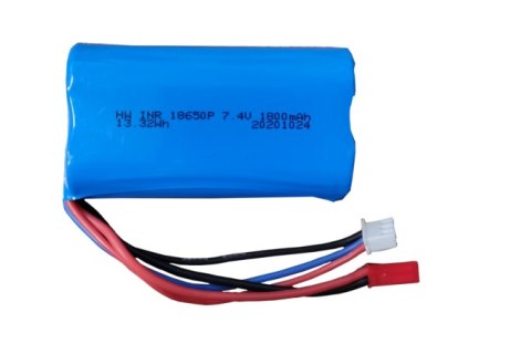 1800mAh 7.4V Li-Ion JST