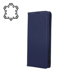 Etui skórzane Smart Pro do Samsung Galaxy A14 5G granatowe