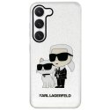 Karl Lagerfeld nakładka do iPhone 12 / 12 Pro 6,1" KLHCP12MHNKCTGT transparentna HC IML Glitter NFT K&C