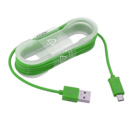 OMEGA USB TO MICRO USB CABLE KABEL 1,5M GREEN TE