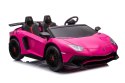 Auto Na Akumulator Lamborghini XXL A8803 Różowe 24V