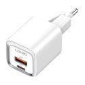 LDNIO A2318C USB nástěnná nabíječka, USB-C 20W USB-C kabel