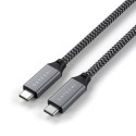 Satechi - kabel USB4 - USB-C - USB-C 100W 80cm (space gray)