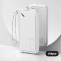 USAMS Powerbank PB56 10000mAh 2xUSB / USB-C / MicroUSB Fast Charge biały/white 10KCD15002 (US-CD150)