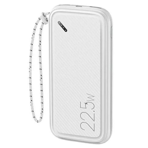 USAMS Powerbank PB56 10000mAh 22,5W 2xQC3.0 PD Fast Charge biały/white 10KCD15102 (US-CD151)