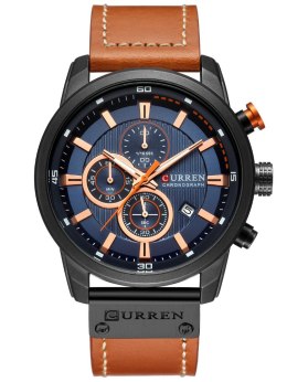 ZEGAREK MĘSKI CURREN 8291 - CHRONOGRAF (zc033c) + BOX