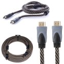 KABEL HDMI 2.0 4K 3D UHD 20m MIEDŹ PREMIUM 48 bit