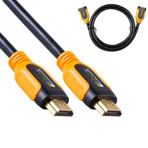 Kabel HDMI HIGH SPEED 4K UHD Full HD 3D MIEDŹ 1,5M