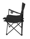 Krzesło wędkarskie czarne K8001