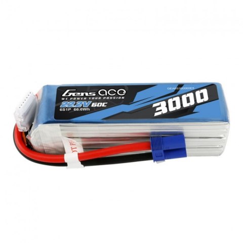 3000mAh 22.2V 60C Gens Ace