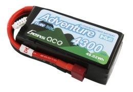 4300mAh 11.4V 50C Adventure Gens Ace