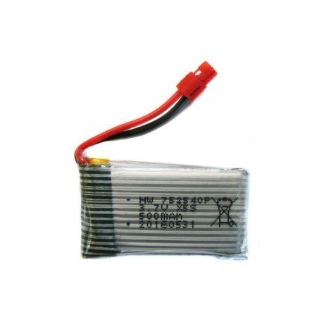 500mAh 3.7V LiPo - X9S-07